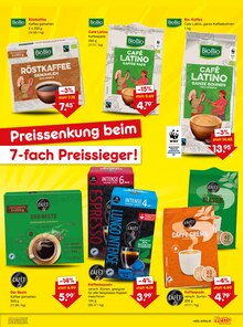 Kaffeebohnen im aktuellen Netto Marken-Discount Prospekt (Oberhausen) Kaffeebohnen im Netto Marken-Discount Prospekt "Aktuelle Angebote" mit 49 Seiten (Oberhausen)