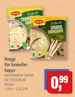 Champignon Cremesuppe im Angebot bei Markant in Neumünster Champignon Cremesuppe Angebote von Maggi bei Markant Neumünster für 0,99 €