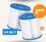 B&M Saint-Brice-sous-Forêt - Promo Lot de 2 cartouches pour filtre "type 1" Promo Lot de 2 cartouches pour filtre "type 1" à 2,99 € dans le catalogue B&M à Saint-Brice-sous-Forêt