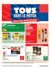 Promos Jambon Cru dans le catalogue "TOUS DANS LE MATCH" de Auchan Hypermarché Jambon Cru en promo dans le catalogue Auchan Hypermarché à la page 13
