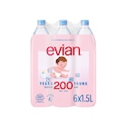 SUR TOUS LES PACKS D'EAU NATURELLES ET BIDON - EVIAN en promo chez Carrefour Market Créteil