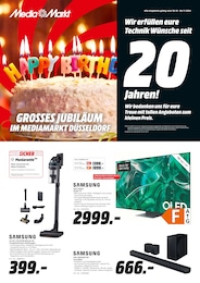 MediaMarkt Saturn Prospekt für Ratingen: "Wir erfüllen eure Technik Wünsche seit 20 Jahren!", 8 Seiten, 30.10.2024 - 06.11.2024