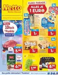 Netto Marken-Discount Treuepunkte im Prospekt 