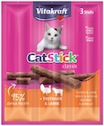 Vitakraft Katze Cat Stick Snacks oder Vitakraft Poesie Pouch von Vitakraft für 0,49 € bei Rossmann im Angebot Vitakraft Katze Cat Stick Snacks oder Vitakraft Poesie Pouch von Vitakraft im aktuellen Rossmann Prospekt