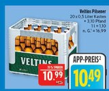 Pilsener im Angebot bei Marktkauf in Hof Pilsener Angebote von Veltins bei Marktkauf Hof für 10,49 €