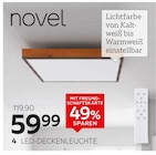 LED-Deckenleuchte „Ludwig“ im XXXLutz Prospekt LED-Deckenleuchte „Ludwig“ von novel im aktuellen XXXLutz Prospekt für 59,99 €