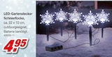 LED-Gartenstecker Schneeflocke im Angebot bei Möbel AS in Neustadt LED-Gartenstecker Schneeflocke Angebote bei Möbel AS Neustadt für 4,95 €