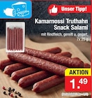 Aktuelles Kamarnossi Truthahn Snack Salami Angebot bei Zimmermann in Magdeburg ab 1,49 €