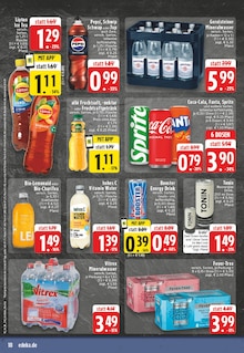 Coca Cola im EDEKA Prospekt "Aktuelle Angebote" mit 24 Seiten (Gütersloh)