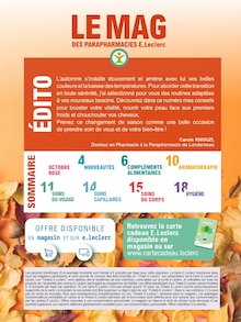 Catalogue de la semaine "NOS CONSEILS & OFFRES DE SAISON" avec 2 pages, valide du 06/10/2026 au 31/10/2026 pour Chambry et alentours Prospectus de la semaine "NOS CONSEILS & OFFRES DE SAISON" avec 2 pages, valide du 06/10/2026 au 31/10/2026 pour Chambry et alentours