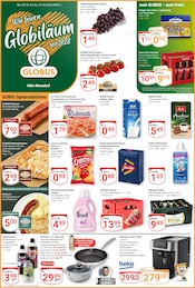 Bratwurst im GLOBUS Prospekt in Frechen Aktueller GLOBUS Prospekt mit Bratwurst, "Aktuelle Angebote", Seite 1