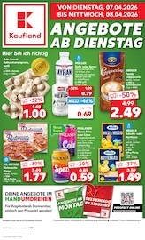 Aktueller Kaufland Supermarkt Prospekt in Delitzsch und Umgebung, "KNÜLLER" mit 70 Seiten, 07.04.2026 - 08.04.2026