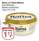 Aktuelle Rama Angebote bei GLOBUS in Erlangen Aktuelles Rama oder Rama Balance Angebot bei GLOBUS in Erlangen ab 1,11 €