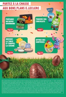 Catalogue E.Leclerc de la semaine 13, "SPÉCIAL PÂQUES À PRIX E.LECLERC", page 2, 24/03/2026 - 04/04/2026 Prospectus E.Leclerc en cours, "SPÉCIAL PÂQUES À PRIX E.LECLERC", page 2 sur 80