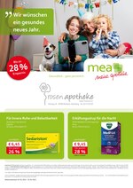 mea - meine apotheke Prospekt für Düsseldorf mit 4 Seiten mea - meine apotheke Prospekt für Düsseldorf: "Unsere Januar-Angebote", 4 Seiten, 01.01.2021 - 31.01.2021
