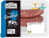 Grobe Bratwurst vom Schwein Angebote von Qualitätsmetzgerei Wilhelm Brandenburg bei REWE Kaiserslautern für 2,22 €