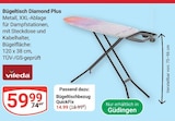 Bügeltisch Diamond Plus von Vileda im aktuellen GLOBUS Prospekt