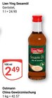 Sesamöl im Angebot bei GLOBUS in Weinheim Sesamöl Angebote von Lien Ying bei GLOBUS Weinheim für 2,49 €