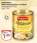 Mildes Weinsauerkraut Angebote von Hengstenberg bei GLOBUS Frankenthal für 1,49 €