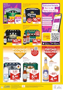 Bitburger im Netto Marken-Discount Prospekt "DER ORT, AN DEM DU IMMER AUSGEZEICHNETE PREISE FINDEST." mit 2 Seiten (Mannheim)