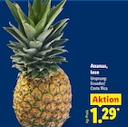 Aktuelle Ananas Angebote bei Lidl in Düsseldorf Aktuelles Ananas, lose Angebot bei Lidl in Düsseldorf ab 1,29 €