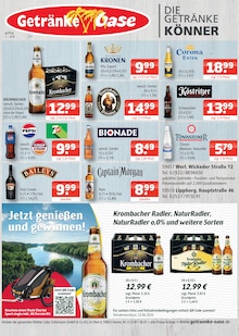 Bier im Getränke Oase Prospekt "Aktuelle Angebote" mit 1 Seiten (Soest)