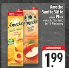 Sanfte Säfte oder Plus bei EDEKA im Wesel Prospekt für 1,99 €