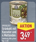 Grünkohl mit Kasseler und 4 Mettenden von Speisezeit im aktuellen ALDI Nord Prospekt für 3,49 €