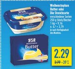 Butter oder Die Streichzarte Angebote von Weihenstephan bei diska Hof für 2,29 €