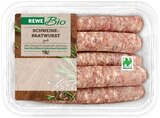 Schweine-Bratwurst im Angebot bei REWE in Halle Schweine-Bratwurst Angebote von REWE Bio bei REWE Halle für 5,55 €