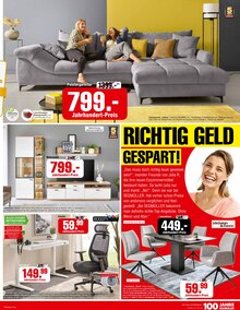 Sitzmöbel im Segmüller Prospekt "100 Jahre Segmüller - Schon wieder Champion" mit 6 Seiten (München)