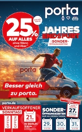 Aktueller porta Möbel Möbel & Einrichtung Prospekt in Strausberg und Umgebung, "JAHRES ENDSPURT" mit 4 Seiten, 21.12.2025 - 03.01.2026