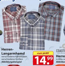 Herren-Langarmhemd bei famila Nordost in Delmenhorst Herren-Langarmhemd im Angebot bei famila Nordost Delmenhorst für 14,99 €