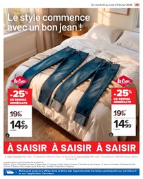 Offre Jean Homme dans le catalogue Carrefour du moment à la page 3