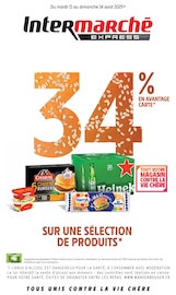 Catalogue Supermarchés Intermarché en cours à Saint-Apollinaire et alentours, "34% EN AVANTAGE CARTE SUR UNE SÉLECTION DE PRODUITS", 12 pages, 12/08/2025 - 24/08/2025