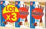 Mikado chocolat au lait - LU - Intermarché Mikado chocolat au lait - LU à 2,61 € dans le catalogue Intermarché