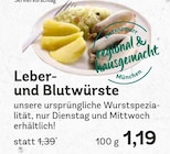 Leber- und Blutwürste bei EDEKA im Hausham Prospekt für 1,19 €