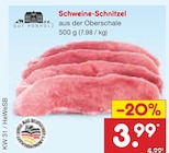 Schweine-Schnitzel von Gut Ponholz für 3,99 € bei Netto Marken-Discount im Angebot Schweine-Schnitzel von Gut Ponholz im aktuellen Netto Marken-Discount Prospekt