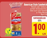 American Style Sandwich von Gut & Günstig im aktuellen EDEKA Prospekt für 1,00 €