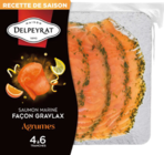 Saumon mariné façon gravlax agrumes - MAISON DELPEYRAT en promo chez Monoprix Margaret Paris à 4,94 €