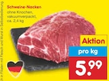 Schweine-Nacken bei Netto Marken-Discount im Prospekt "" für 5,99 €