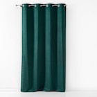 Rideau œillets Sultane suède emeraude 140x240cm - Maxi Bazar à Saint-Raphaël Rideau œillets Sultane suède emeraude 140x240cm en promo chez Maxi Bazar Saint-Raphaël à 5,99 €