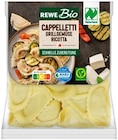 Cappelletti Grillgemüse Ricotta von REWE Bio für 1,79 € bei REWE im Angebot Cappelletti Grillgemüse Ricotta von REWE Bio im aktuellen REWE Prospekt