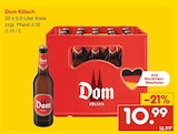 Kölsch Angebote von Dom bei Netto Marken-Discount Hürth für 10,99 €