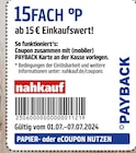 15FACH °P Angebote von Payback bei nahkauf Esslingen