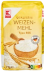 Weizenmehl Type 405 im Angebot bei Kaufland in Nürnberg Weizenmehl Type 405 Angebote von K-CLASSIC bei Kaufland Nürnberg für 1,05 €