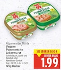 Vegane Pommersche Leberwurst Schnittlauch, Apfel und Zwiebel von Rügenwalder Mühle im aktuellen E center Prospekt