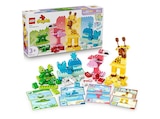 DUPLO Town 10472 Wir Bauen Tiere Bausatz, Mehrfarbig im MediaMarkt Saturn Prospekt DUPLO Town 10472 Wir Bauen Tiere Bausatz, Mehrfarbig von LEGO im aktuellen MediaMarkt Saturn Prospekt für 35,99 €