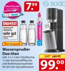 Sodastream Wassersprudler Duo titan bei famila Nordost im Prospekt  für 99,00 €
