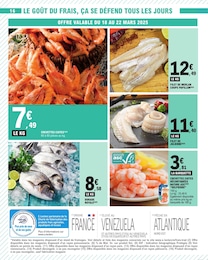 Offre Crevettes cuites dans le catalogue E.Leclerc du moment à la page 16